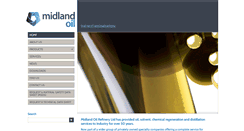 Desktop Screenshot of midlandoil.co.uk